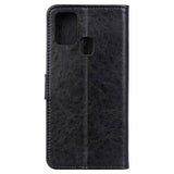 Samsung Galaxy A21s Pung Taske med Magnetisk Lukning - Sort