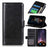 Samsung Galaxy A32 5G/M32 5G Pung Taske med Magnetisk Lukning - Sort