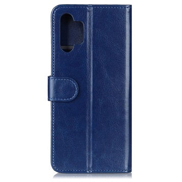 Samsung Galaxy A32 5G/M32 5G Pung Taske med Magnetisk Lukning - Blå