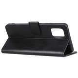 Samsung Galaxy A41 Coverpung med Magnetisk Lukning - Sort