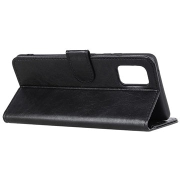 Samsung Galaxy A41 Coverpung med Magnetisk Lukning - Sort