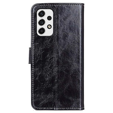 Samsung Galaxy A53 5G Pung Taske med Stativ og Magnetisk Lukning - Sort