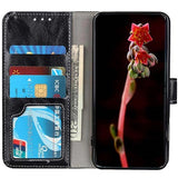 Samsung Galaxy A53 5G Pung Taske med Stativ og Magnetisk Lukning - Sort