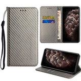 Samsung Galaxy S22 5G Coverpung - Kulfiber - Grå