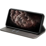 Samsung Galaxy S22 5G Coverpung - Kulfiber - Grå