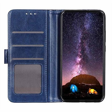 Samsung Galaxy S22 5G Pung Taske med Magnetisk Lukning - Blå