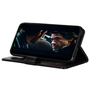 Sony Xperia 1 II Pung Taske med Magnetisk Lukning - Sort