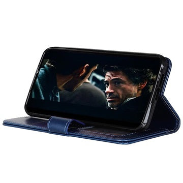 Sony Xperia 1 II Pung Taske med Magnetisk Lukning - Blå