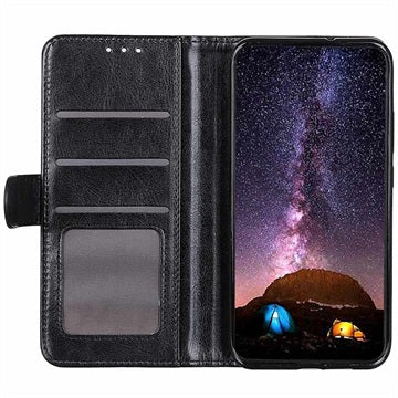 Sony Xperia 1 III Pung Taske med Magnetisk Lukning - Sort