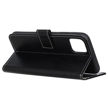 iPhone 12 mini Pung Taske med Magnetisk Lukning - Sort