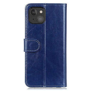iPhone 13 Mini Pung Taske med Magnetisk Lukning - Blå