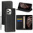 iPhone 14 Pro Pung Cover - Karbonfiber - Sort