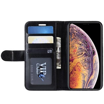 iPhone 11 Pro Max Pung Taske med Magnetisk Lukning - Sort