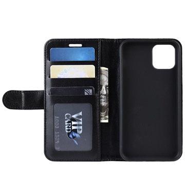 iPhone 11 Pro Max Pung Taske med Magnetisk Lukning - Sort