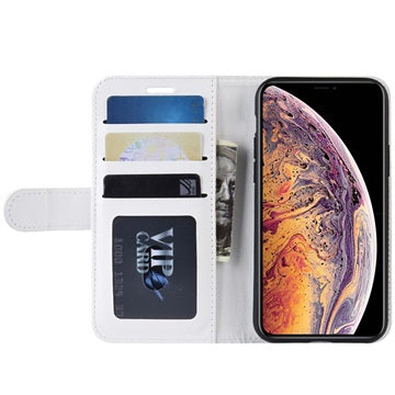 iPhone 11 Pro Max Pung Taske med Magnetisk Lukning - Hvid