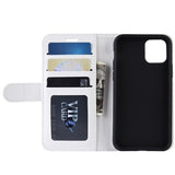iPhone 11 Pro Max Pung Taske med Magnetisk Lukning - Hvid