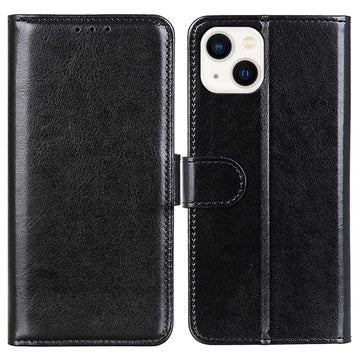 iPhone 14 Plus Pung Taske med Magnetisk Lukning - Sort