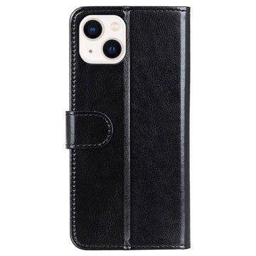 iPhone 14 Plus Pung Taske med Magnetisk Lukning - Sort
