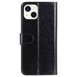 iPhone 14 Plus Pung Taske med Magnetisk Lukning - Sort