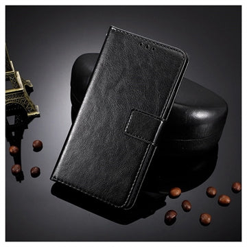 Samsung Galaxy Z Fold4 Pung Cover med Kortlomme - Sort
