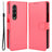 Samsung Galaxy Z Fold4 Pung Cover med Kortlomme - Rød