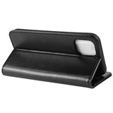 iPhone 11 Pro Pung med Stativ og Magnetisk Lukning - Sort