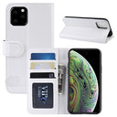 iPhone 11 Pro Pung med Stativ og Magnetisk Lukning - Hvid