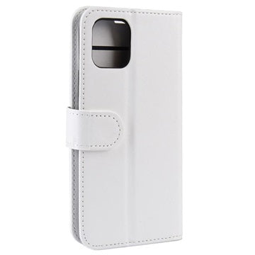 iPhone 11 Pro Pung med Stativ og Magnetisk Lukning - Hvid