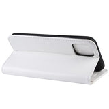 iPhone 11 Pro Pung med Stativ og Magnetisk Lukning - Hvid