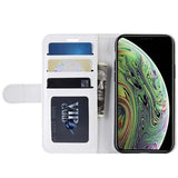 iPhone 11 Pro Pung med Stativ og Magnetisk Lukning - Hvid