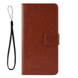 Samsung Galaxy Xcover Pro Pung Taske med Magnetisk Lukning - Brun