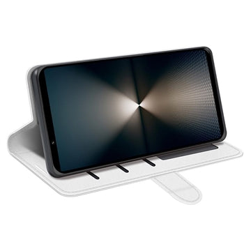 Sony Xperia 1 VII Pung med Magnetisk Lukning - Hvid