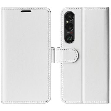 Sony Xperia 1 VII Pung med Magnetisk Lukning - Hvid