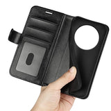 Xiaomi Redmi A3 Pung Cover med Magnetisk Lukning - Sort