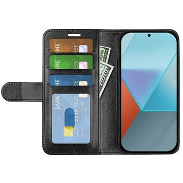 Xiaomi Redmi Note 13 Pro Pung med Magnetisk Lukning - Sort