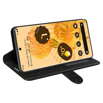 Google Pixel 7 Pung med Magnetisk Lukning - Sort