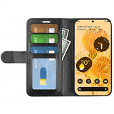 Google Pixel 7 Pro Pung Taske med Magnetisk Lukning - Sort
