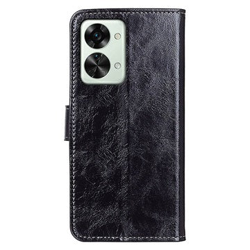 OnePlus Nord 2T Pung Taske med Magnetisk Lukning - Sort
