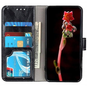 OnePlus Nord 2T Pung Taske med Magnetisk Lukning - Sort