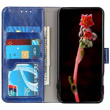 OnePlus Nord 2T Pung Taske med Magnetisk Lukning - Blå