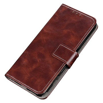 OnePlus Nord 2T Pung Taske med Magnetisk Lukning - Brun