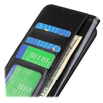 Samsung Galaxy S22 Ultra 5G Pung med Magnetisk Lukning - Sort