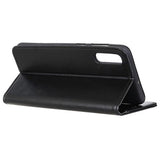 Sony Xperia 10 II Pung med Magnetisk Lukning - Sort