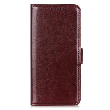 Sony Xperia 10 IV Pung med Magnetisk Lukning - Brun