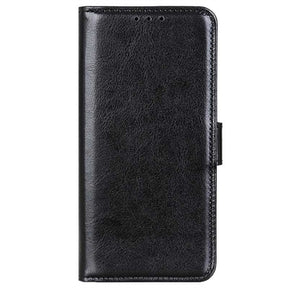 Sony Xperia 10 V Pung med Magnetisk Lukning - Sort
