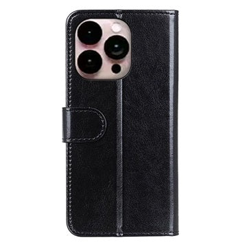 iPhone 14 Pro Max Pung Taske med Magnetisk Lukning - Sort