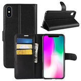 iPhone XR Pung Taske med Magnetisk Lukning - Sort