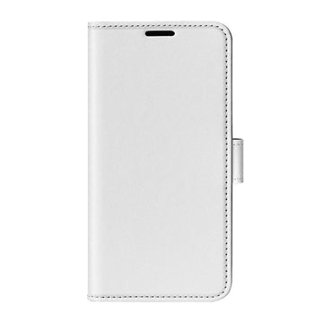 iPhone 16e/17e Pung med Magnetisk Lukning - Hvid