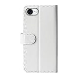 iPhone 16e/17e Pung med Magnetisk Lukning - Hvid