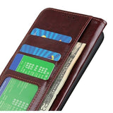 OnePlus Nord 5 Pung Etui med Stativ - Brun